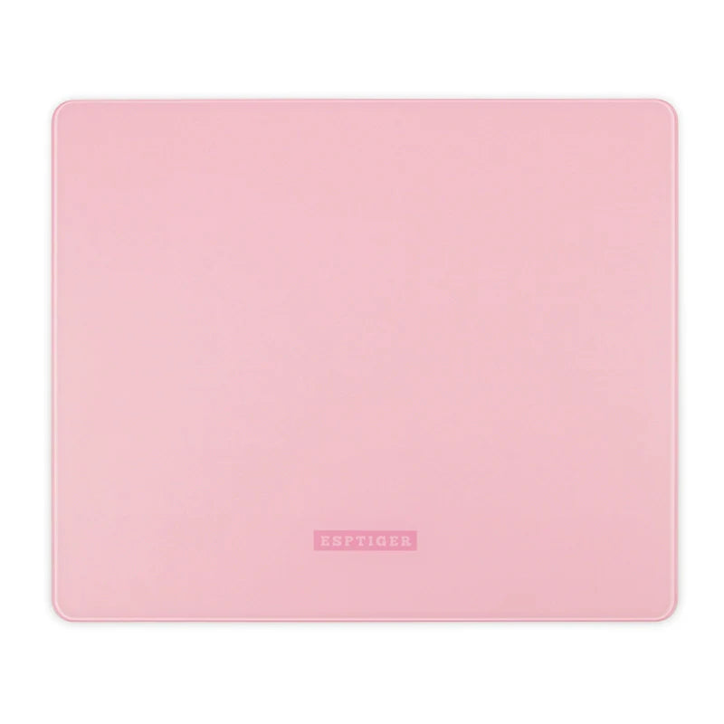 Lotus Pink | Glass | Pink Label | Large Mousepad