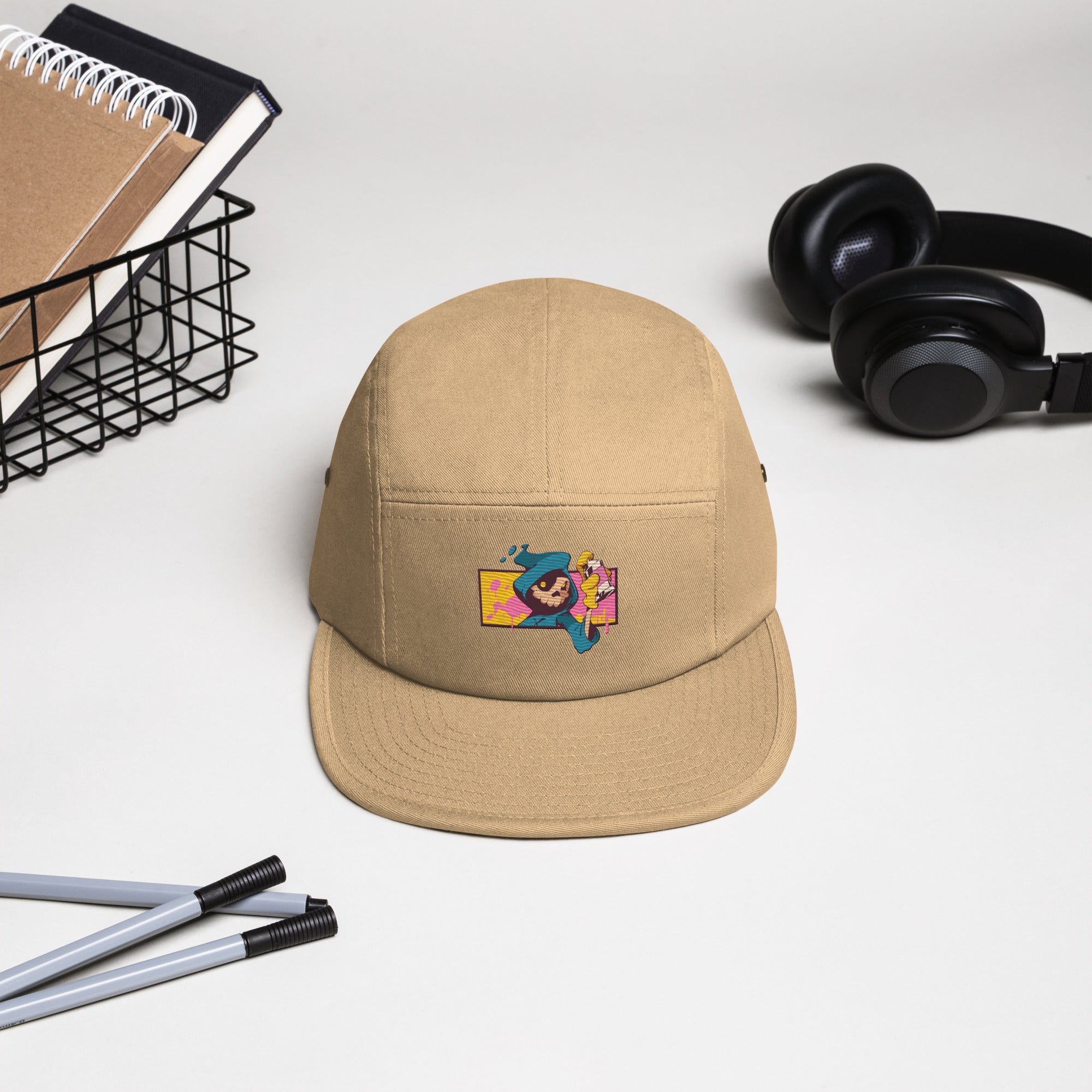 Calabera Five Panel Cap – Nacho Customz