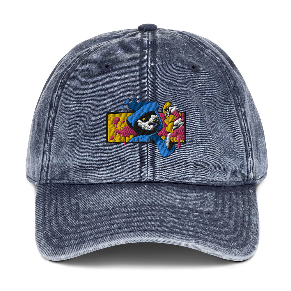 Calavera Vintage Cotton Twill Cap – Nacho Customz Calavera Vintage Cotton Twill Cap – Nacho Customz